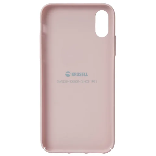 Krusell Sandby Apple iPhone XS Max ružové puzdro - 2