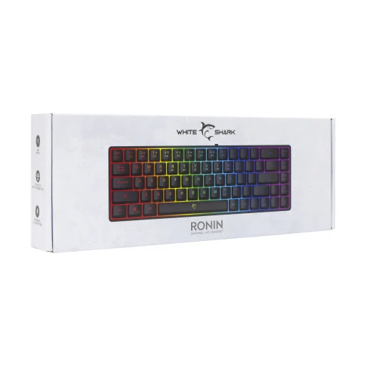 White Shark GK-2201 RONIN Black-US kompaktná klávesnica - 5
