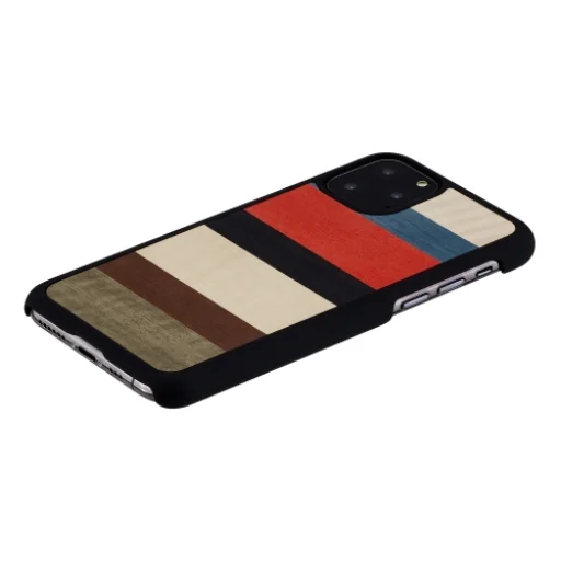 MAN&WOOD puzdro na smartfón iPhone 11 Pro Corallina Black puzdro - 2