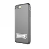 Tellur Cover Premium Kickstand Ultra Shield puzdro na iPhone 7 Plus strieborné thumbnail