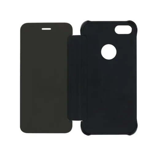 Tellur knižkové puzdro zo syntetickej kože so zrkadlom pre iPhone 8 čierne - 3