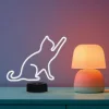 Manta SNL80WH LED lampa svetelná dekorácia Mačka 2 biela thumbnail