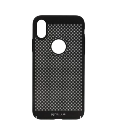 Tellur teplo odvádzajúce puzdro pre iPhone X/XS, čierne puzdro - 1