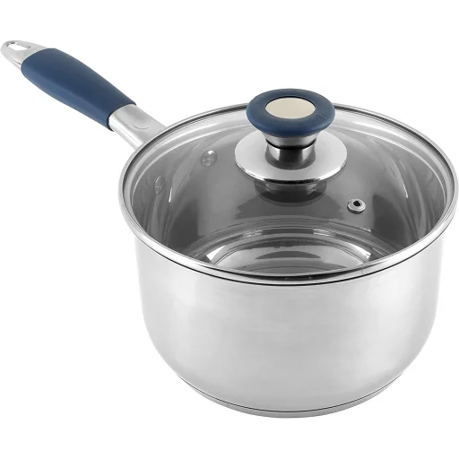 Russell Hobbs RH01178EU Opulence 3-dielna sada hrncov s modrými rukoväťami - 2