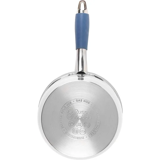 Russell Hobbs RH01178EU Opulence 3-dielna sada hrncov s modrými rukoväťami - 4