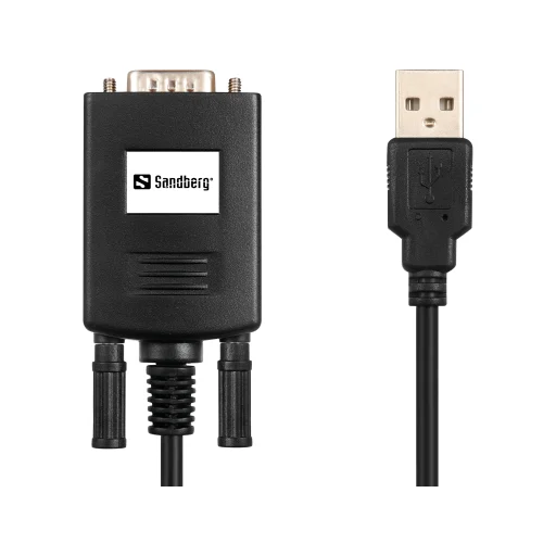 Sandberg 133-08 USB–sériový (9-pinový) RS232 adaptér - 1