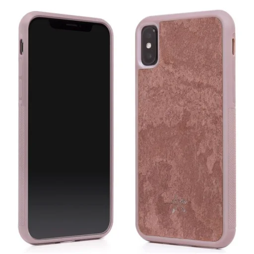 Woodcessories Stone Collection EcoCase iPhone Xs Max kaňonová červená sto058 - 2