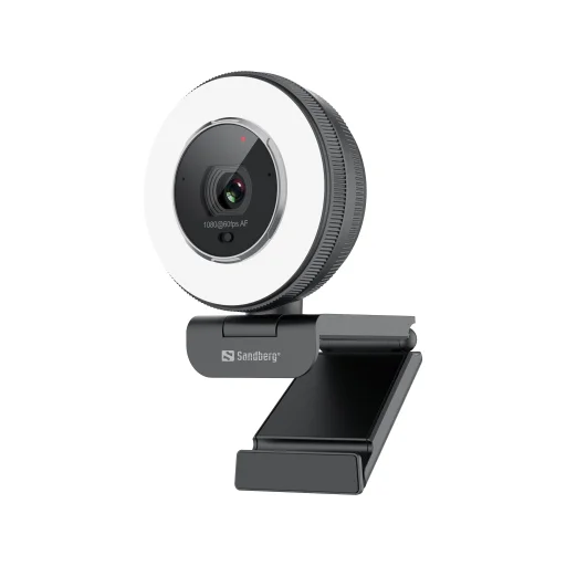 Sandberg 134-39 Streamer USB Webcam Pro Elite webkamera - 8