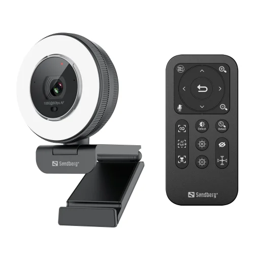 Sandberg 134-39 Streamer USB Webcam Pro Elite webkamera - 1