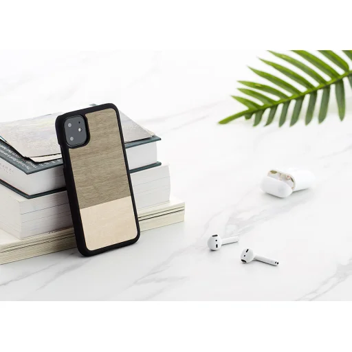 MAN&WOOD iPhone 11 Einstein Black fliptok tok - 4