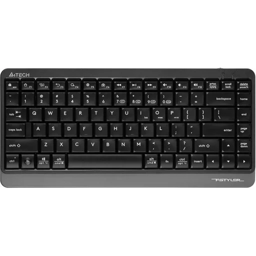 A4Tech 47124 FSTYLER FBK11 sivá mini klávesnica - 1