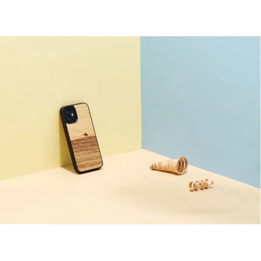 MAN&WOOD terra black puzdro pre iPhone 12 mini - 4