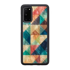 iKins mozaikový čierny kryt pre Samsung Galaxy S20