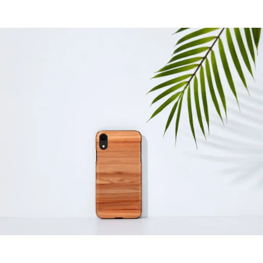 MAN&WOOD Cappuccino Black puzdro na iPhone XR - 3