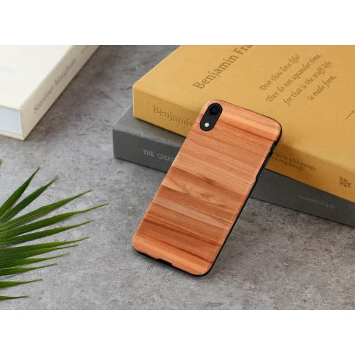 MAN&WOOD Cappuccino Black puzdro na iPhone XR - 4