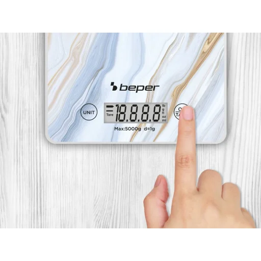 Beper P102BIL001 digitálna kuchynská váha - 6