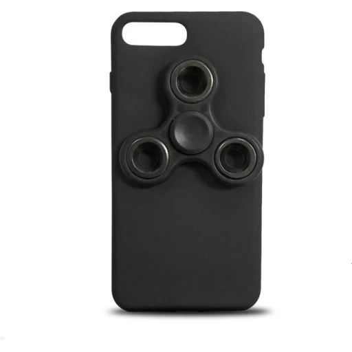 Puzdro Spinner pre Samsung Galaxy A3 (2017), čierne - 1
