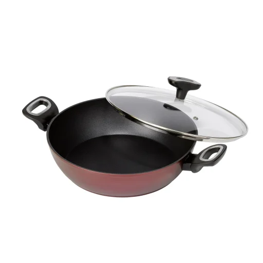 Jata TF928 28 cm hlboká panvica so sklenenou pokrievkou - 2