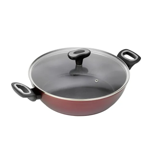Jata TF928 28 cm hlboká panvica so sklenenou pokrievkou - 1