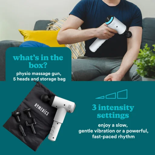 Homedics PGM-150-EU Physio masážna pištoľ - 7