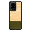 MAN&WOOD Galaxy S20 Ultra puzdro so vzorom čierneho bambusového lesa thumbnail