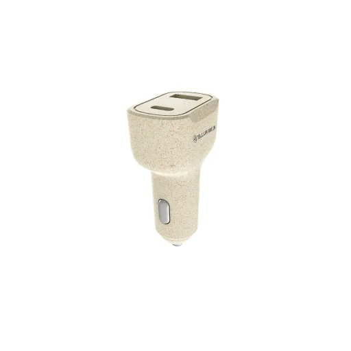 Tellur Green nabíjačka do auta 36W, 6A (PD18W + QC3.0) krémová - 1