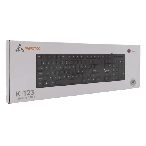 Sbox K-123 US klávesnica - 5