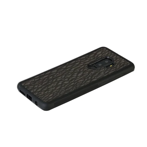 MAN&WOOD Galaxy S9 Plus carbalho black puzdro - 2