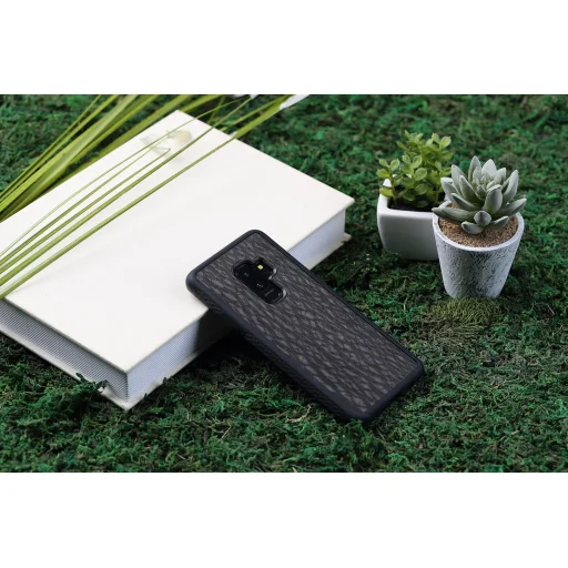 MAN&WOOD Galaxy S9 Plus carbalho black puzdro - 4