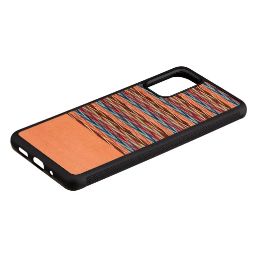 MAN&WOOD Browny Check Black puzdro pre Samsung Galaxy S20+ - 2