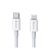 Devia Smart Series PD Type-C – Lightning (MFI) 18W biely nabíjací a dátový kábel thumbnail
