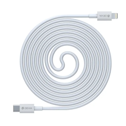 Devia Smart Series PD Type-C – Lightning (MFI) 18W biely nabíjací a dátový kábel - 2