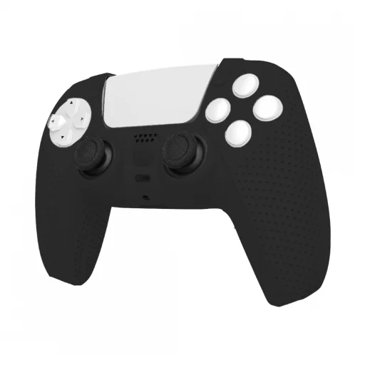 White Shark PS5-541 Body Lock Black silikónové puzdro pre ovládač PS5 - 2