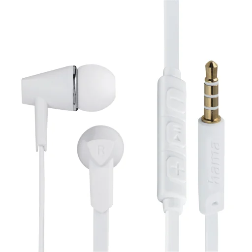 Hama 00184134 Joy White in-ear stereo slúchadlá - 4