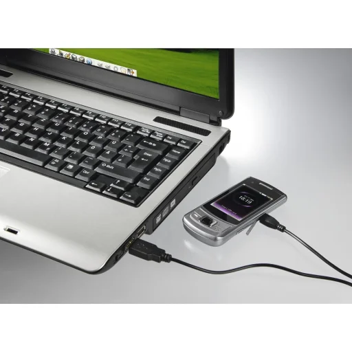 Hama 00173610 nabíjací/dátový kábel, Micro-USB, 1,4 m, čierny - 2