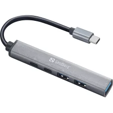 Sandberg 336-50 USB-C - 3x USB-A + 2x USB-C rozbočovací adaptér