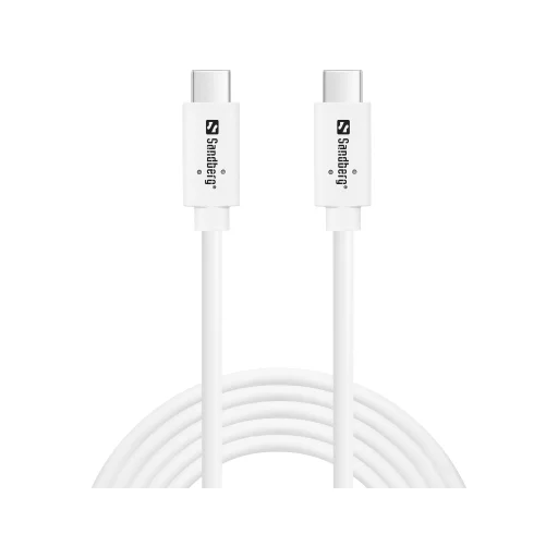 Sandberg 136-54 USB-C - USB-C USB 3.1 Gen2 PD 100W kábel, 2 m - 1