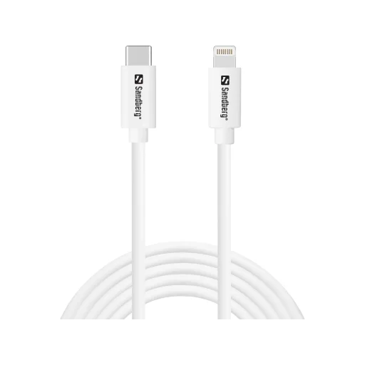 Sandberg 136-59 USB-C PD–Lightning MFI kábel, 2 m - 1