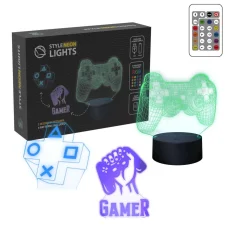 Manta SNL122RGB LED lampa svetelná dekorácia Game 2 RGB 3D
