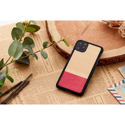 MAN&WOOD puzdro na smartfón iPhone 11 Pro Miss Match Black puzdro - 3