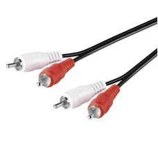 Sbox 2xRCA - 2xRCA M/M 1,5 m audiokábel