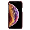 Krusell Sunne CardCover Apple iPhone 11 kožené puzdro s priehradkou na karty vintage červené thumbnail