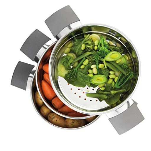 Russell Hobbs RH011701EU7 Excellence 3-poschodový parný hrniec - 3
