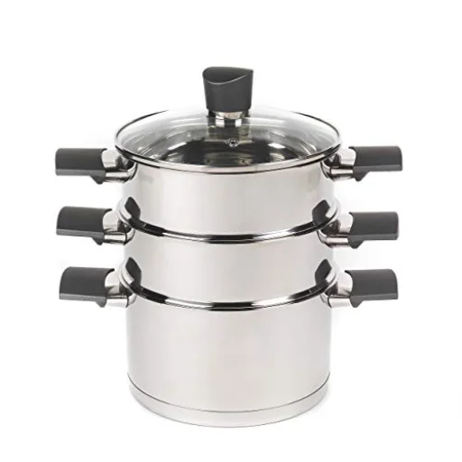 Russell Hobbs RH011701EU7 Excellence 3-poschodový parný hrniec - 1