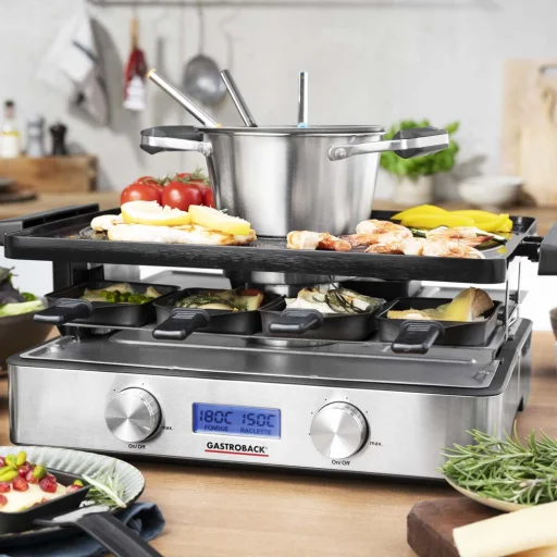 Gastroback 42562 Design Raclette-Fondue Advanced Plus prístroj na raclette a fondue - 2