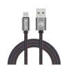 Tellur USB – Micro USB dátový kábel, 1 m, rifľový vzhľad thumbnail