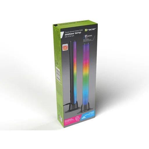 Tracer 47008 Súprava 2 ks stolných RGB lámp Mart Desk - 10