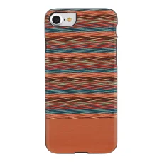 MAN&WOOD Browny Check Black puzdro pre Apple iPhone 7/8/SE (2020)