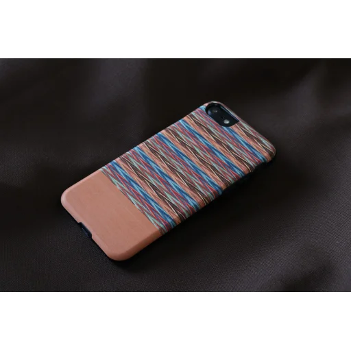 MAN&WOOD Browny Check Black puzdro pre Apple iPhone 7/8/SE (2020) - 3