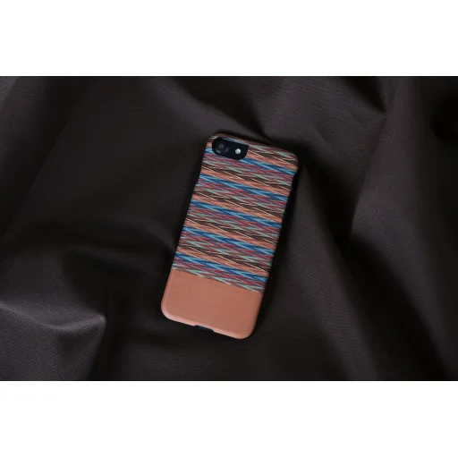MAN&WOOD Browny Check Black puzdro pre Apple iPhone 7/8/SE (2020) - 4